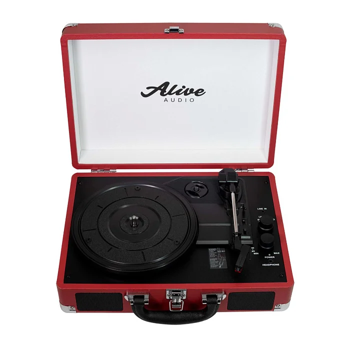 Проигрыватель винила Alive Audio GLAM Cherry - рис.2