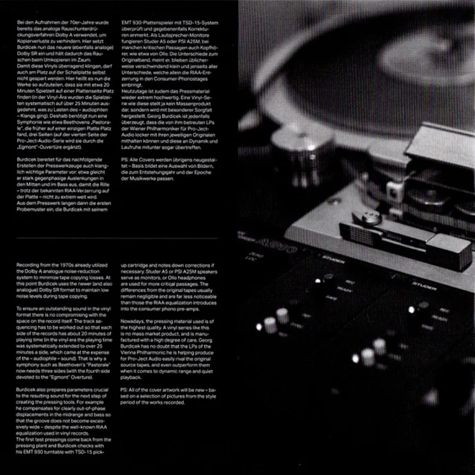 Виниловая пластинка Richard Strauss - Also Sprach Zarathustra - (Pro-Ject) LP - рис.3