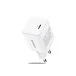 Зарядное устройство Ugreen X512 Mini 20W USB-C GaN White - рис.0