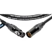Кабель Klotz TI-M0750 Black XLR(f) - XLR(m) 3-pin 7.5m - рис.1