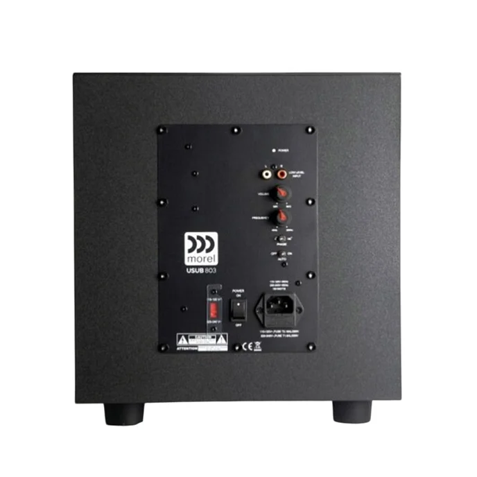 Сабвуфер Morel USUB 803 Black - рис.4