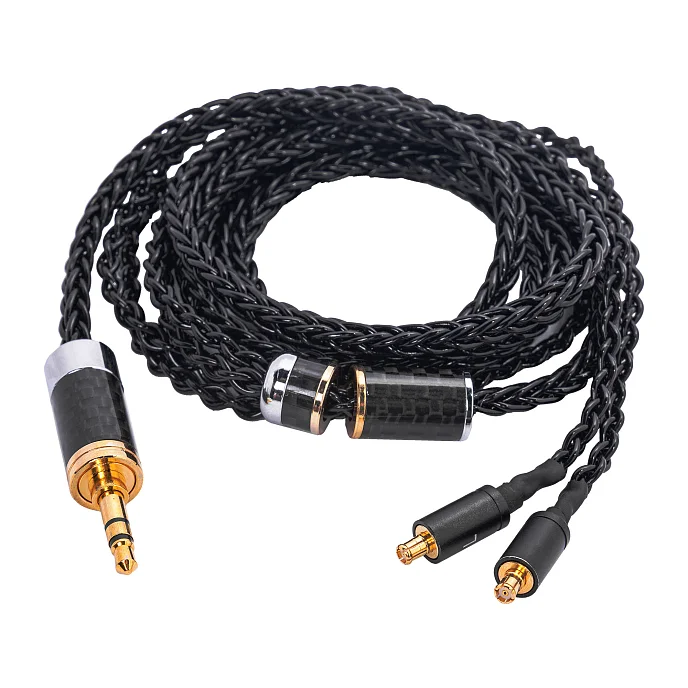 Кабель HeadMade IEM A2DC - 4.4mm Black 1.2m - рис.0