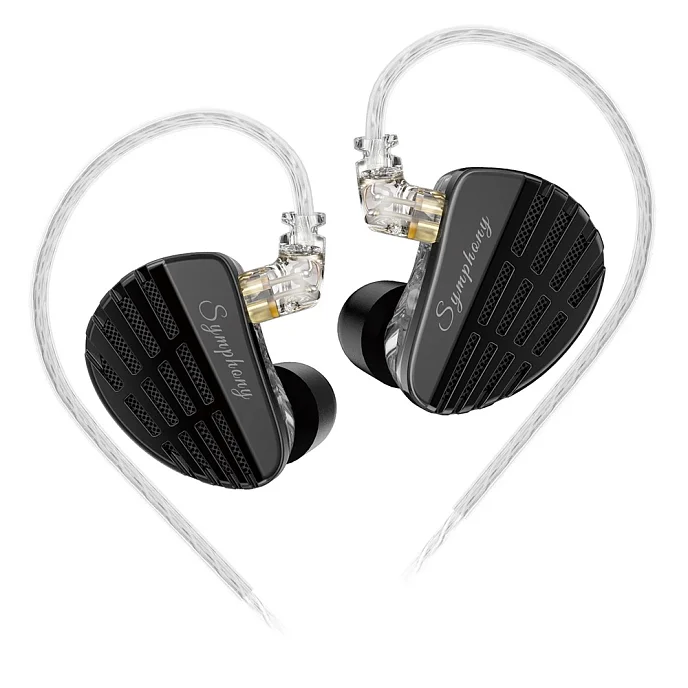 Наушники внутриканальные KZ Symphony without mic Black - рис.0