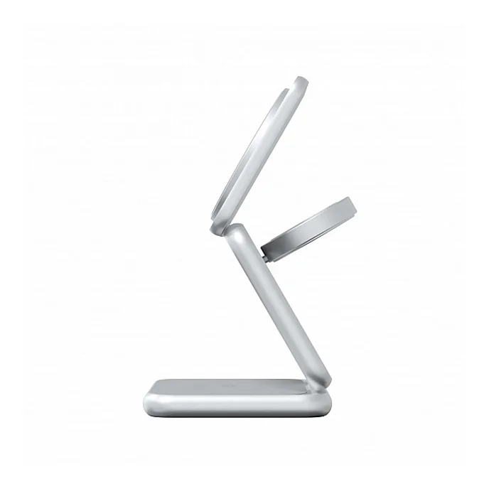 Беспроводная зарядка Magssory Fold for Samsung Silver - рис.3