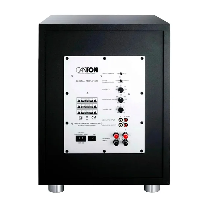 Сабвуфер Canton Power Sub 10 S2 Black - рис.2