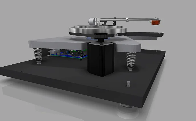 Проигрыватель винила Thorens TD 1600 Black - рис.8