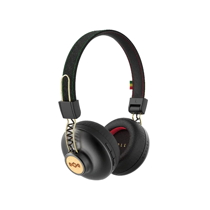 Беспроводные наушники House of Marley Positive Vibration 2 Wireless Rasta - рис.0