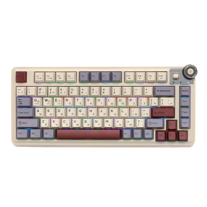 Клавиатура AULA AU75 Beige - рис.0