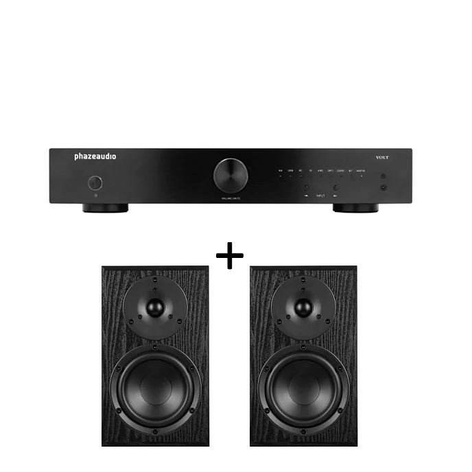 Комплект Phaze Audio Volt Black + Phaze Audio Tilia 2 Black - рис.0