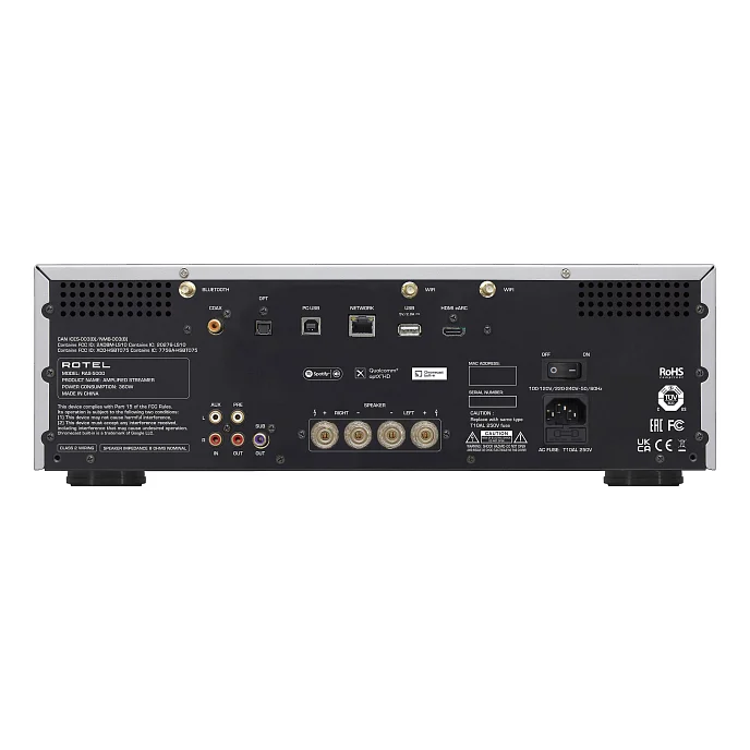 Интегральный усилитель Rotel RAS-5000 Silver - рис.5