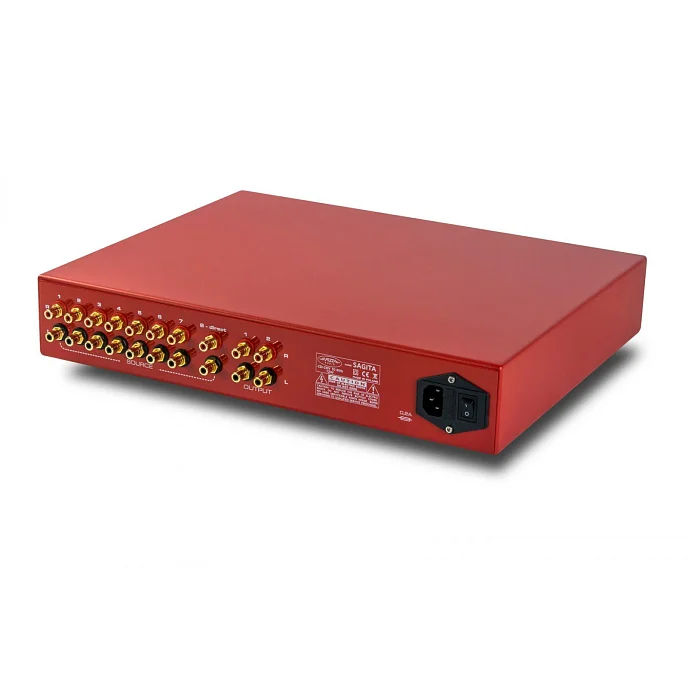 Предусилитель Fezz Audio Sagita Burning Red - рис.2