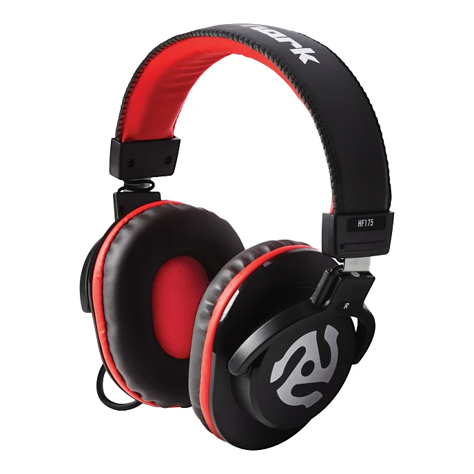 Наушники Numark HF175 Black Red - рис.0