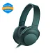 - рис.0 Наушники SONY h.ear MDR-100AAP Green - рис.0
