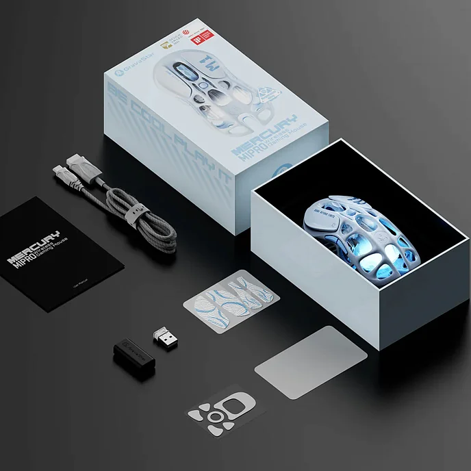 Мышь Gravastar Mercury M1 Pro Ice Blue - рис.7