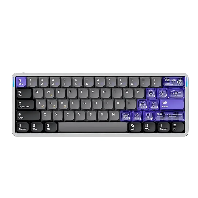 Клавиатура NuPhy Air60 HE Jade Switch Black - рис.1
