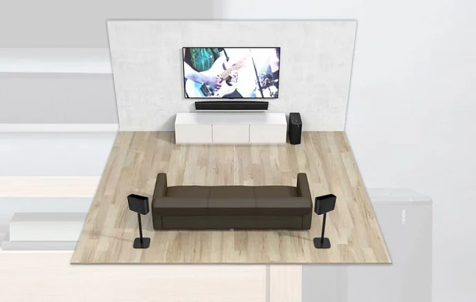 Мультирум акустика Denon HOME 350 Black - рис.8