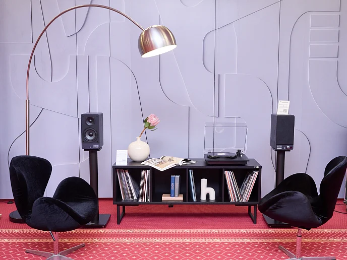 Стойка для Hi-Fi Radiotehnika Rondo 400 Black - рис.10