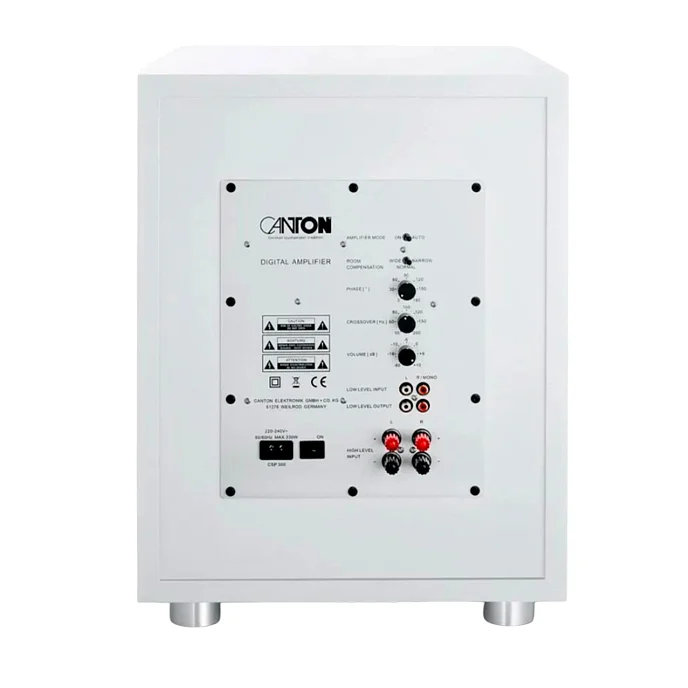 Сабвуфер Canton Power Sub 10 S2 White - рис.2