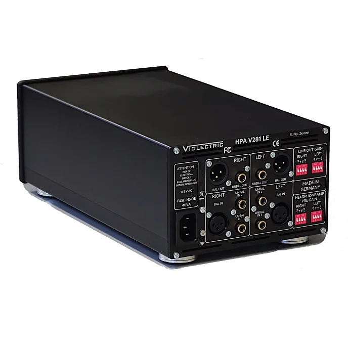 Усилитель для наушников Violectric HPA V281 Limited Edition Black - рис.1