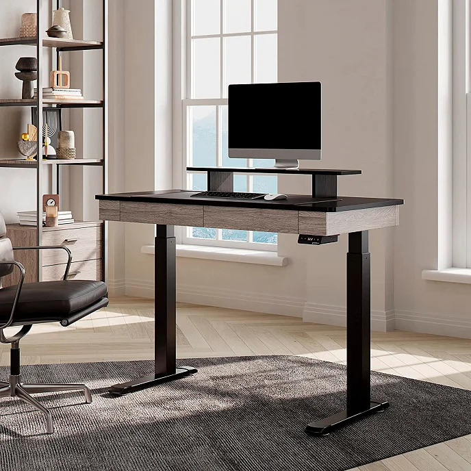 Компьютерный стол EUREKA ED-I47 Rustic Grey - рис.5