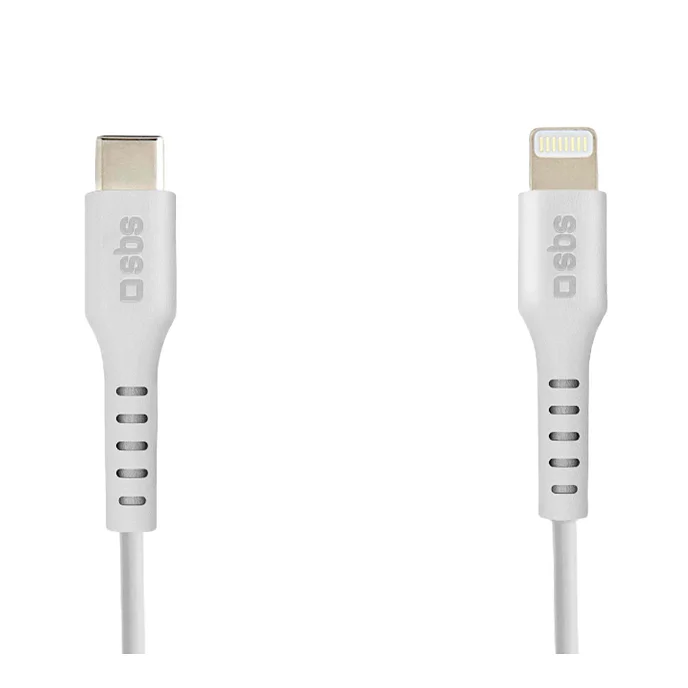 Кабель SBS USB-C - Lightning 2m White - рис.2