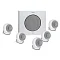Cabasse EOLE 4 5.1 System White