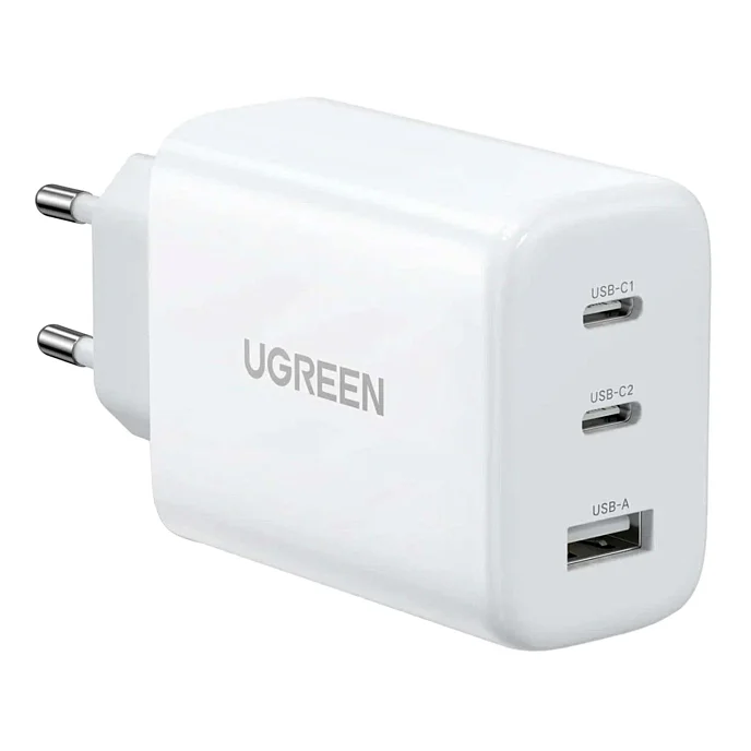 Сетевое зарядное устройство Ugreen CD275 65W White - рис.0