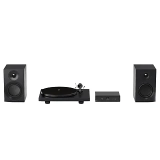 Pro-Ject Colourful Audio System E Satin Black