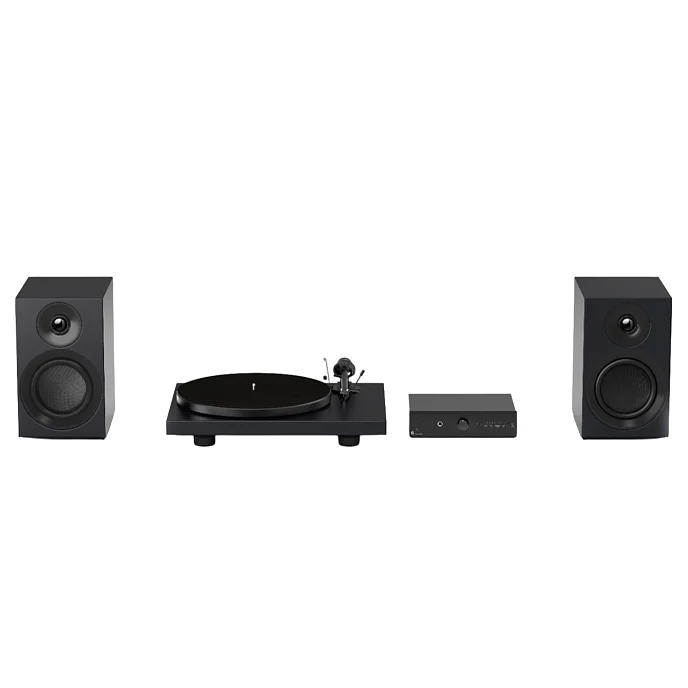 Комплект Pro-Ject Colourful Audio System E Satin Black - рис.0