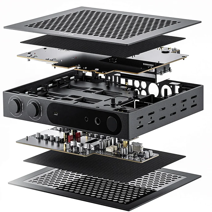 Усилитель для наушников с ЦАП FiiO K19 Black - рис.9