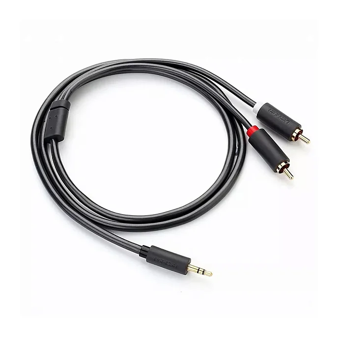 Кабель Ugreen AV102 (10511) 3.5mm - 2RCA 1m - рис.0
