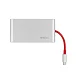 - рис.0 USB HUB Rombica USB-C Hermes Red - рис.0