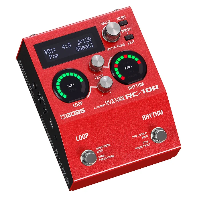 Студийное оборудование Boss RC-10R Rhythm Loop Station Red - рис.1