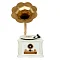 Alive Audio Gramophone White