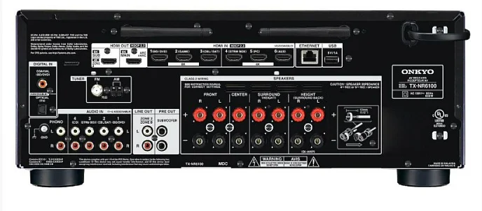 Ресивер Onkyo TX-NR6100 M2 Black - рис.3