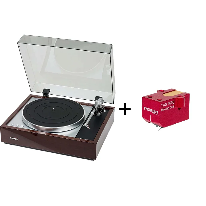 Проигрыватель винила Thorens TD-1600 + TAS 1600 HG Walnut - рис.0