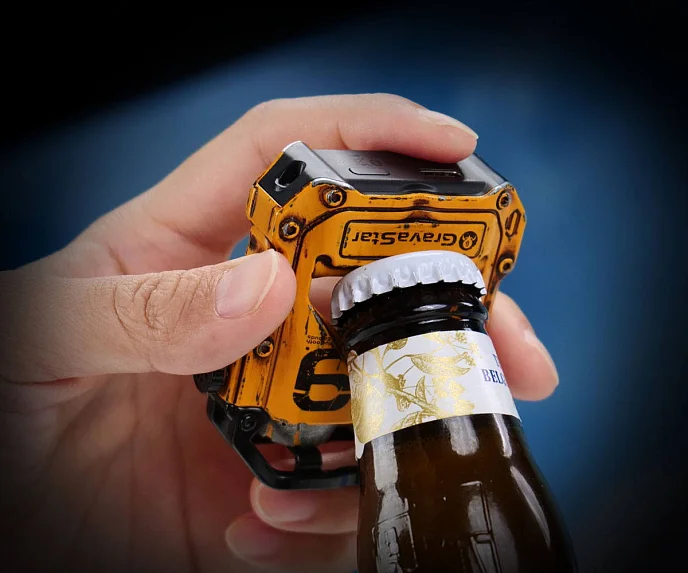 Беспроводные наушники Gravastar Sirius Pro War Damaged Yellow - рис.8