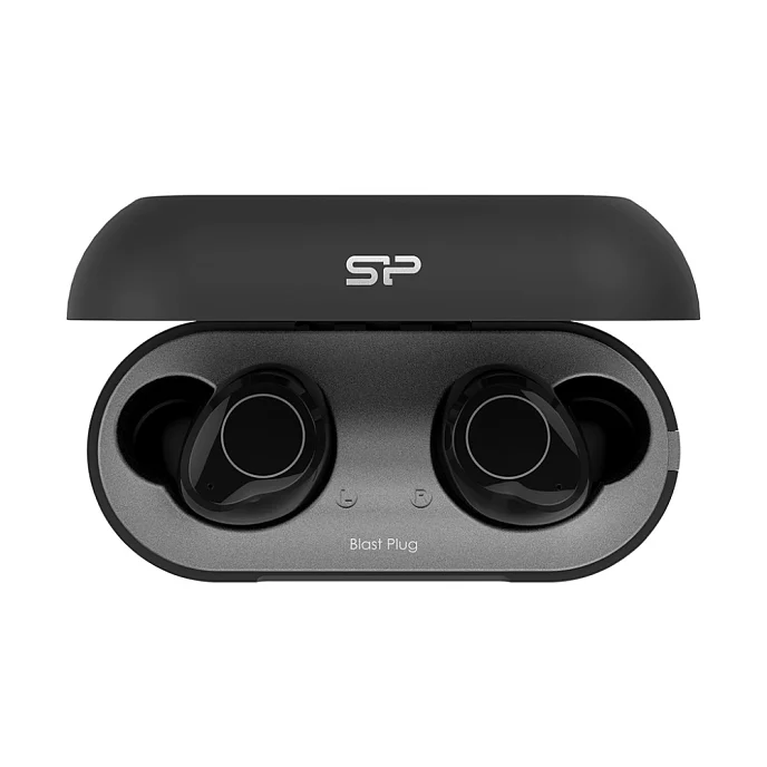 Беспроводные наушники Silicon Power Blat Plug BP82 Black - рис.1