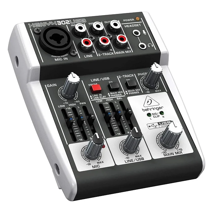 Микшерный пульт Behringer Xenyx 302USB - рис.3