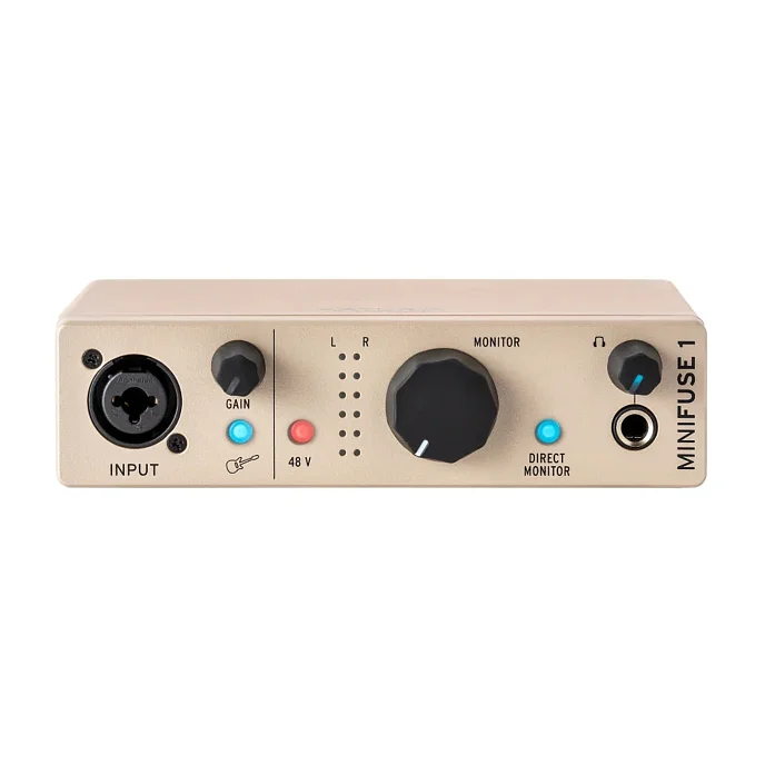 Аудиоинтерфейс Arturia MiniFuse 1 Champagne - рис.0