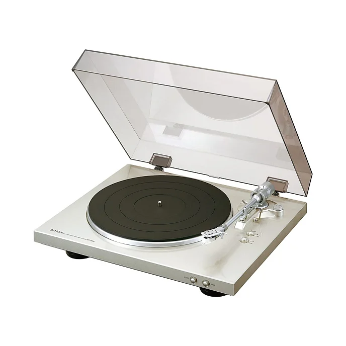 Проигрыватель винила Denon DP-300F White - рис.0