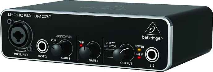 Аудиоинтерфейс BEHRINGER UMC22 - рис.2