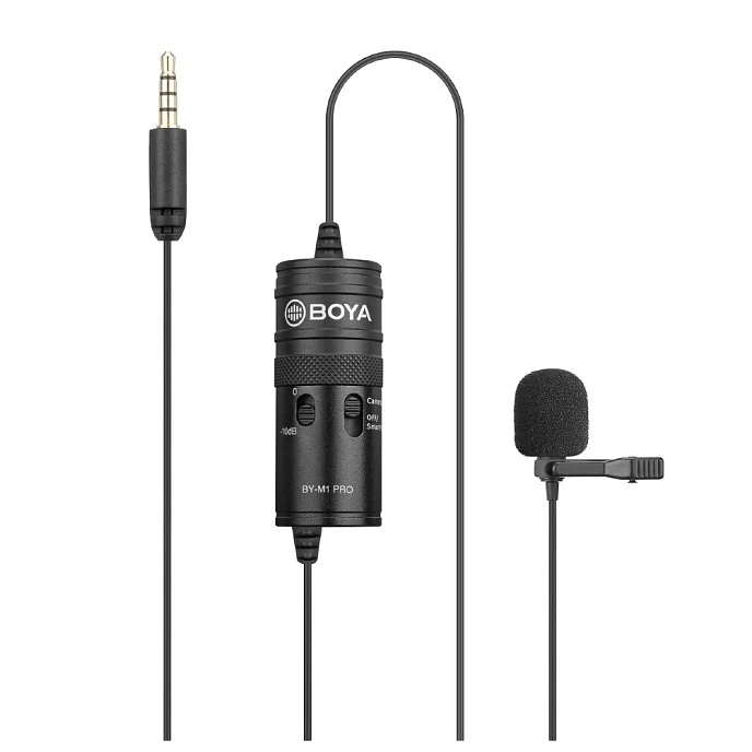 Микрофон-петличный BOYA BY-M1Pro Black - рис.0