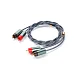 Кабель ddHiFi RC30B 2RCA - 2RCA 0.6m - рис.0