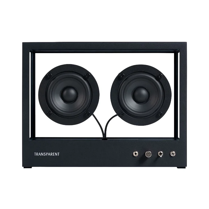 Портативная колонка Transparent Small Transparent Speaker Black - рис.0