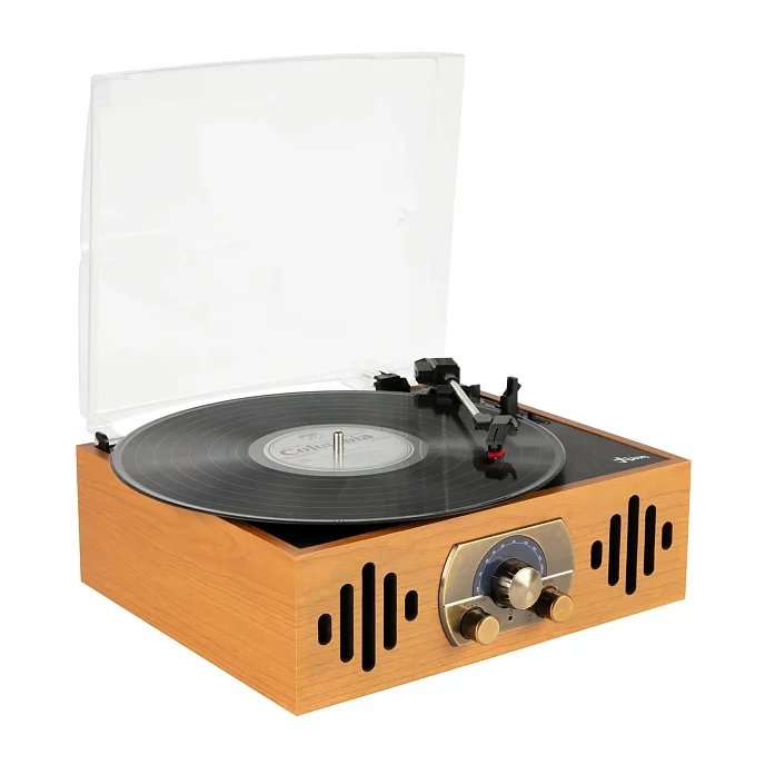 Проигрыватель винила Alive Audio QUATTRO Light Wood - рис.1
