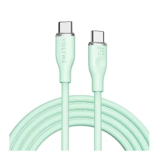 VOLTME PowerLink Moss CTC USB-C - USB-C 1.8m Green