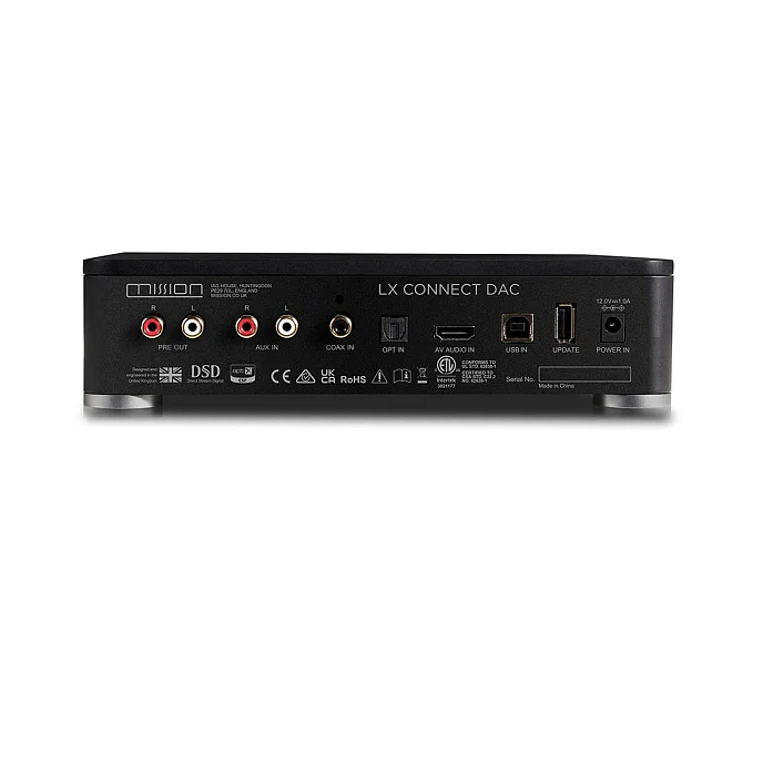 Усилитель-ЦАП для наушников Mission LX Connect DAC Black - рис.3