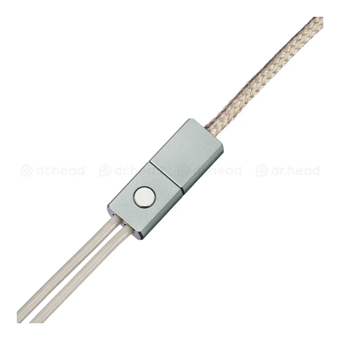 Кабель ddHiFi M110A 2-pin - Lightning Silver - рис.3