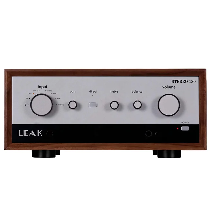 Интегральный усилитель Leak Stereo 130 Walnut - рис.0